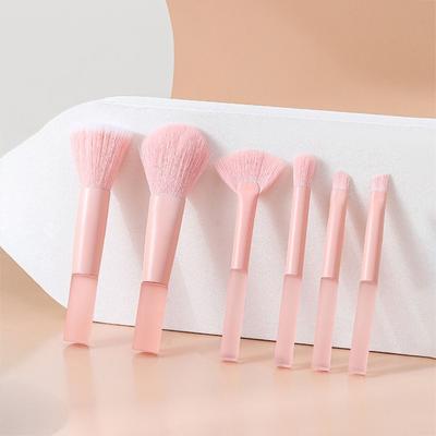 6pcs Soft Makeup Brushes Set Cosmetic Tool Cosmetic Brush Set Eyeshadow Powder Brush  Student