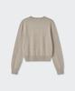 MUSINSA STANDARD WOMAN Women'S Washable Supima Cotton Crew Neck Knit [Heather Light Beige]