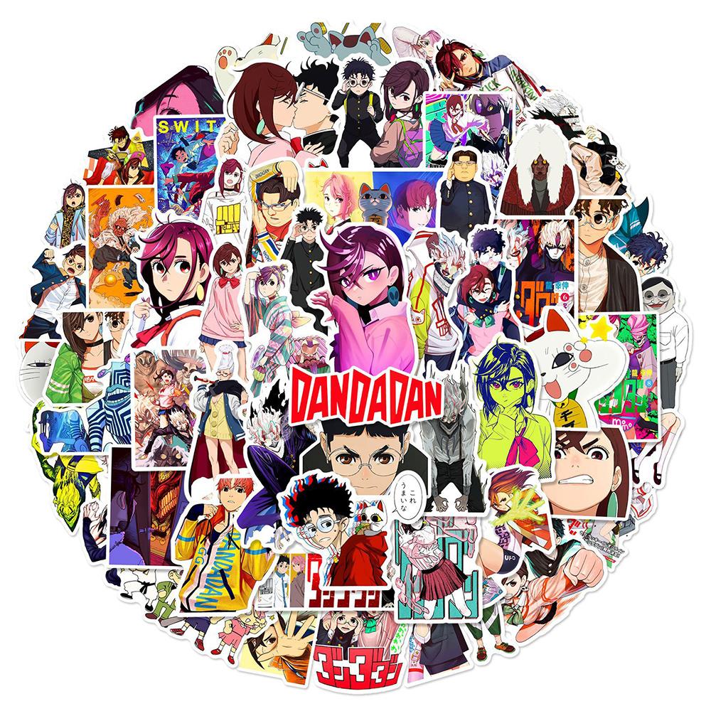 10/30/50PCS Dandadan Anime Stickers Takakura Ken Ayase Momo Cartoon Decals Toys Cool Graffiti Skateboard Phone Luggage