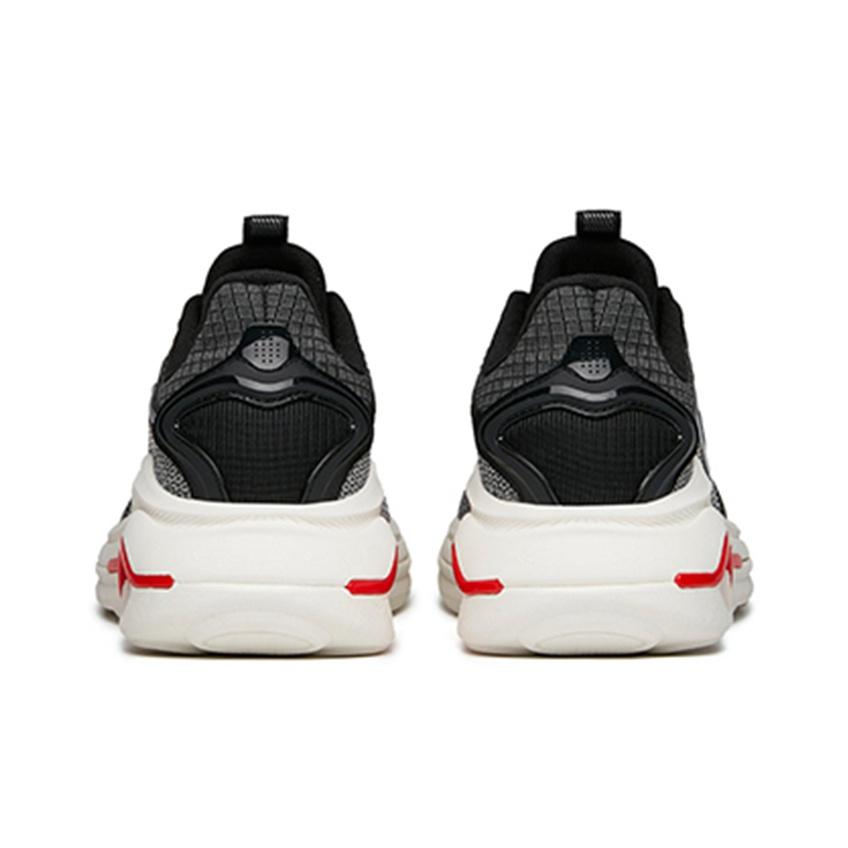 Anta Lightweight Breathable Durable Training Shoes Men Sneakers Black Red White 112147722-4