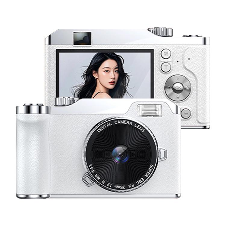 HD Pixel Dual Selfie Retro Mini Mirrorless Camera for Students