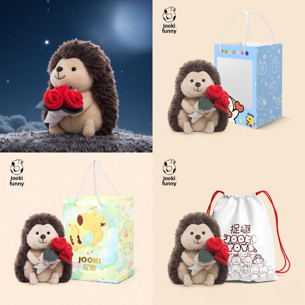 Hedgehog Plush Toy With Pp Cotton Filling For Kids Bedroom Decor And Gift Idea