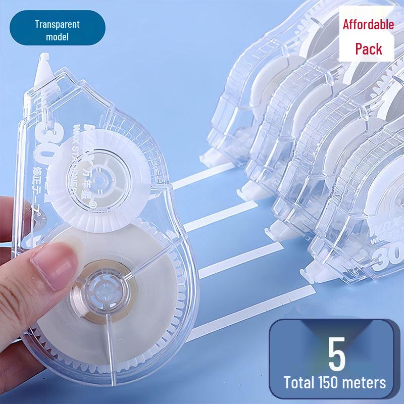 Silent Anti-Drop Correction Tape - Large Capacity, Economical Pack for Students