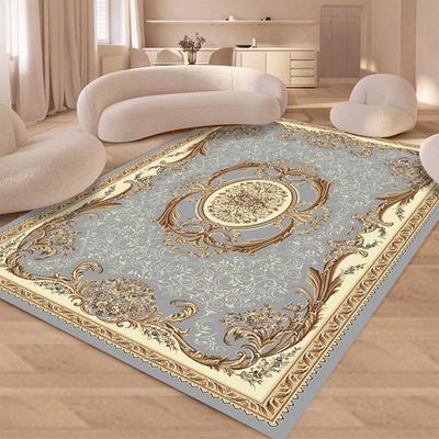 Classic Persian Red Luxury Rug for Living Room Bedroom Premium NonSlip Carpet Elegant Tea Table Kitchen Floor Mat Home Decor