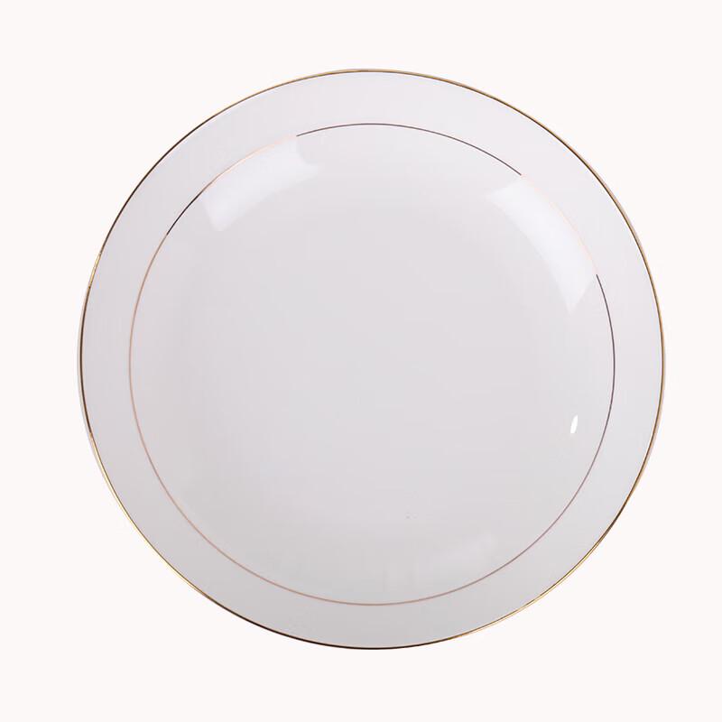 Huihuang 8-inch Ceramic Deep Dinner Plates