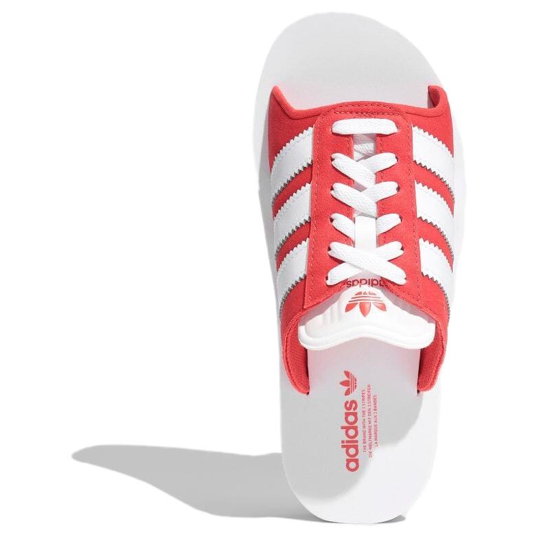 Adidas Gazelle Plážové pantofle Červené Unisex Tenisky Obuv-Bílá JQ7424