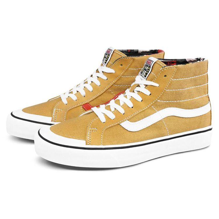 Vans Sk8 138 Decon Sf High Top Skate Shoes Unisex Tenisky Zázvorově žlutá VN0A3MV122S