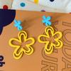 Retro Hong Kong Style Red Polka Dot Earrings: Playful & Elegant Dopamine Boost