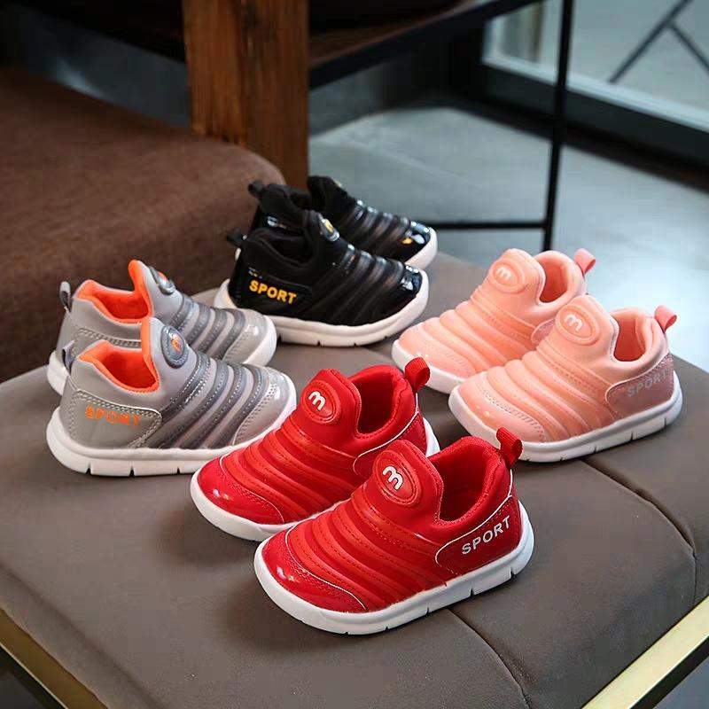 Spring, Autumn and Summer Children's Caterpillar Classmates Girl Baby Toddler Shoes Single Shoes Boys Sneakers Breathable Soft Sole