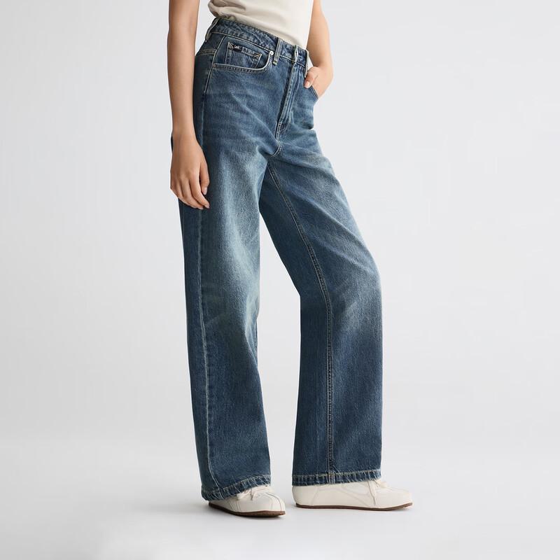 Lee 430 High-Waist Wide-Leg Denim Jeans