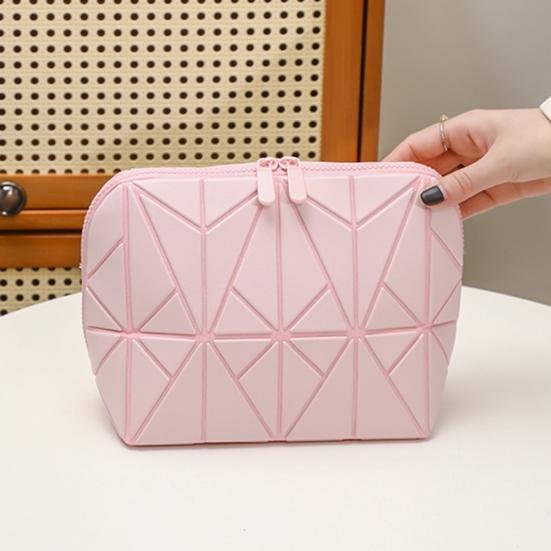 Borsa Cosmetica da Viaggio Borsa per Trucco Pieghevole Organizzatore per Articoli da Toeletta Impermeabile Borsa portaoggetti con Scomparti per Prodotti per la Cura della Pelle Strumenti per il Trucco e Articoli da Toeletta