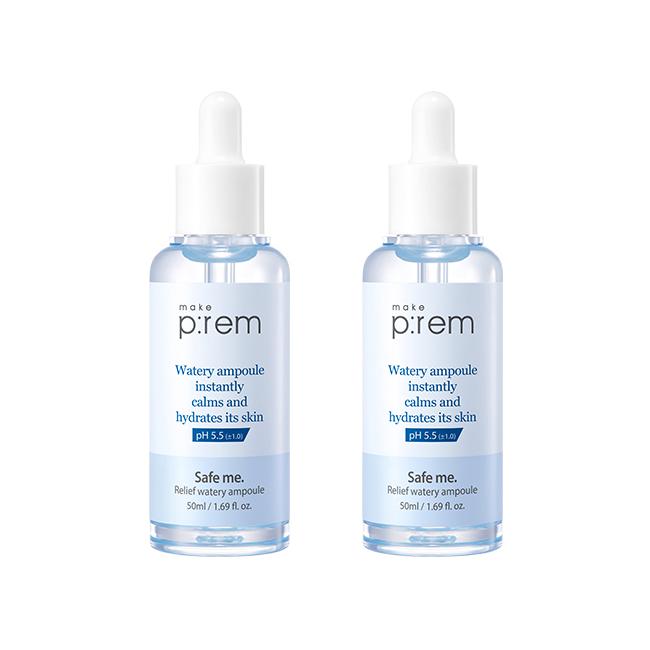 Make P:REM Safe me. Relief Watery Ampoule 50ml (3 Options)