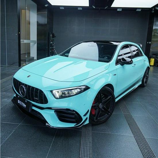 High Gloss PET Tiffany Paint Protective Car Film Stickers for Full Body Coverage