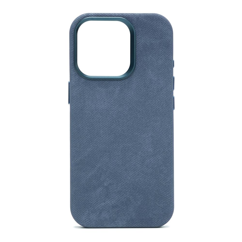 Luxury Metal Lens Magnetic Fiber Leather Case For iPhone 17 Pro Max 16 15 14 13 12 Air MagSafe Wireless Charge Shockproof Cover