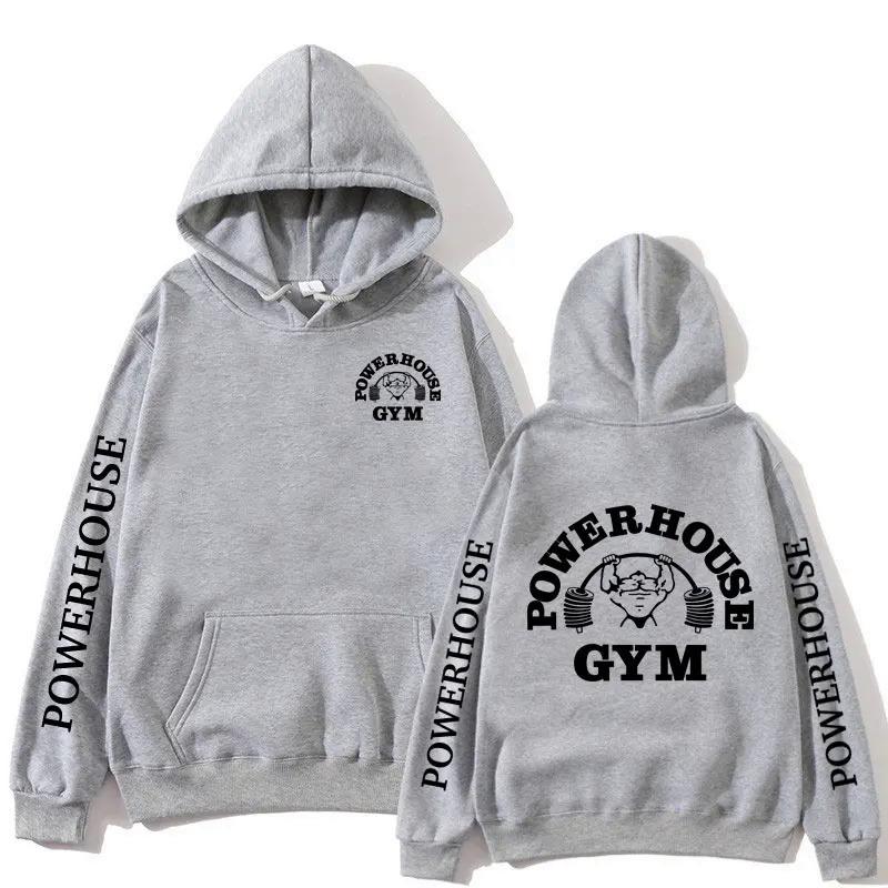 Powerhouse Gym Logo Hoodie Men Women Hoodie