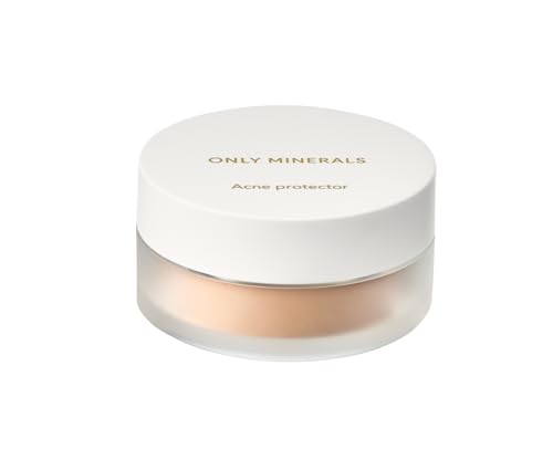 ONLY MINERALS Medicated Concealer, Acne Protector, Natural, 0.7g, for Acne, Irritated Skin, and Sensitive Skin