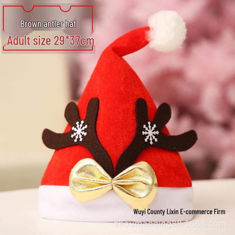 2025 Luminous Christmas Hat: Snowman & Reindeer Design for Kids & Adults