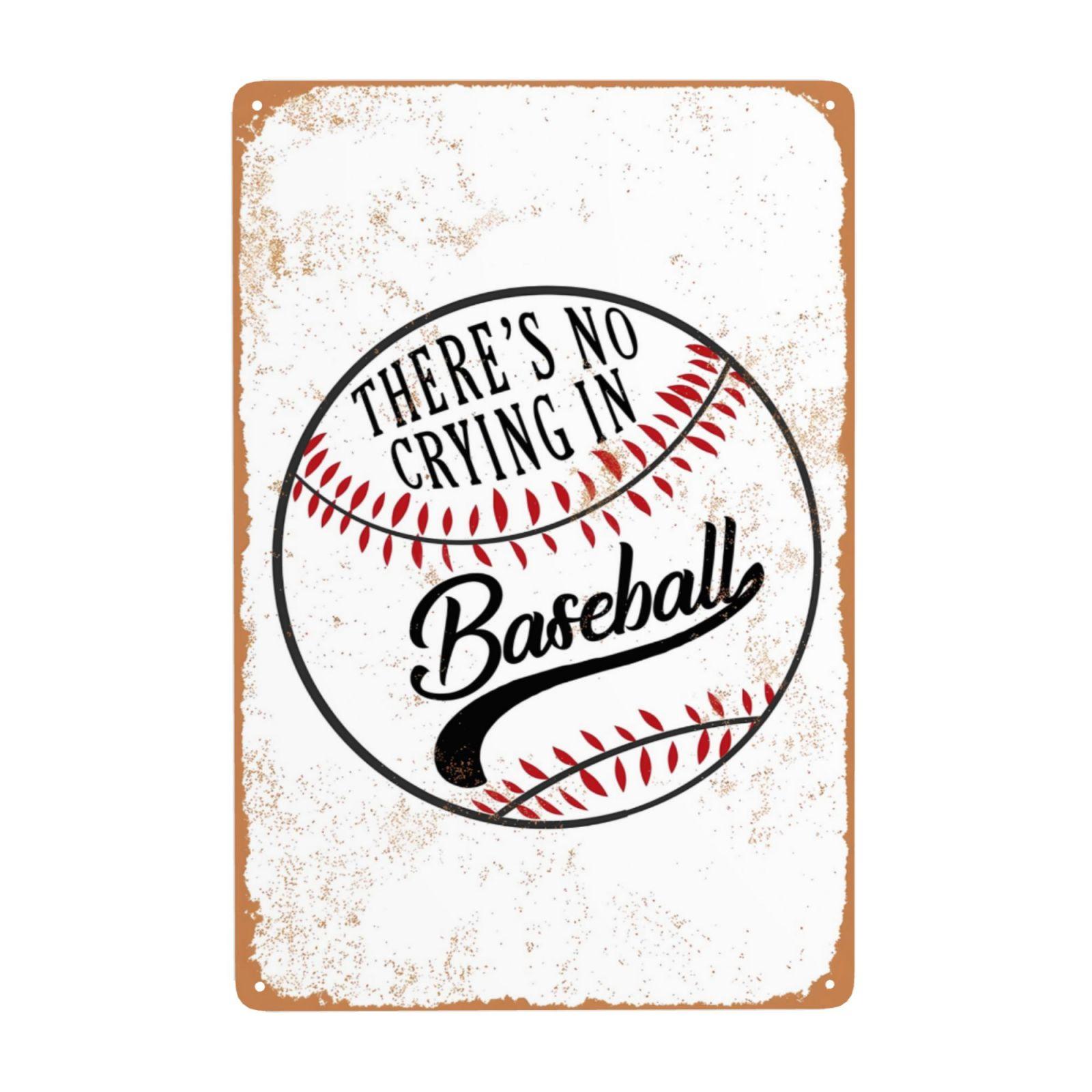 

Металлическая табличка Бейсбол Предупреждение Только для бейсболистов Всем остальным будет засчитан аут Табличка для декора стены спальни мальчика 8x12 дюймов 20x30cm