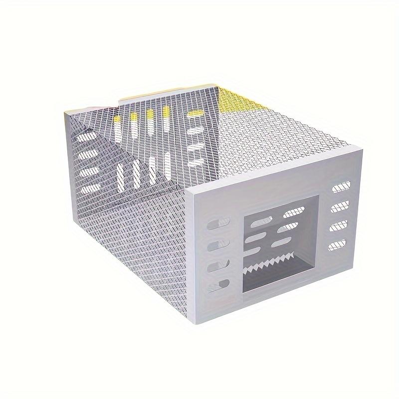 Ultra-Durable Iron Mouse Cage - Cage for Attracting Rats, One-Way Door Design, In-Out Only