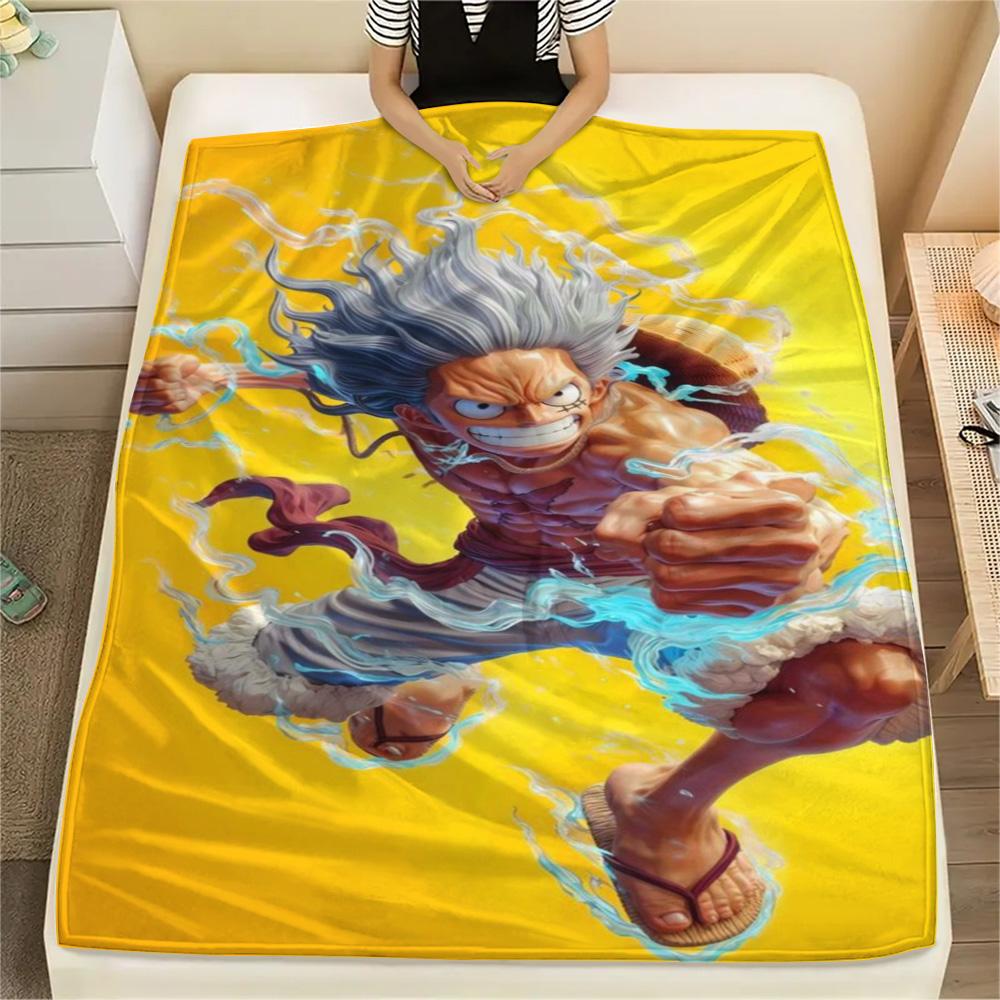 

Luffy Cozy Rest Flannel Blanket, Fashion Printed Cover for Daily Household, Outdoor Picnic and Short Travel.-TING 75x90cm