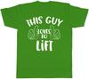 This Guy Loves to Lift Weight Training Gym Unisexs Short Sleeve TShirt