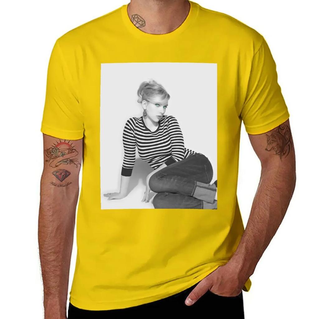 Mrs. Johansson 3 T-Shirt cute tops heavyweights sublime funny t shirts