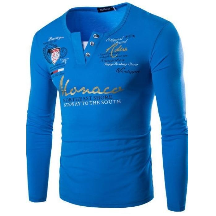 Long Sleeve Polo T-Shirt S-4XL 