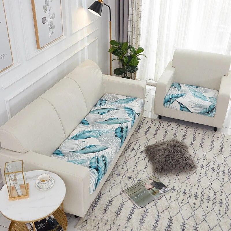 Printing Elasticity Sofa Seat Cushion Cover Furniture Protector High Quality for Kids Stretch Washable Removable Sofa Slipcover