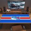 New York Rangers Logo Color Mouse Pad Large Gaming Table Cushion Non-slip Laptop Tablet Big Mousepad XXL Mat Mini PC Playmat With Lock edge