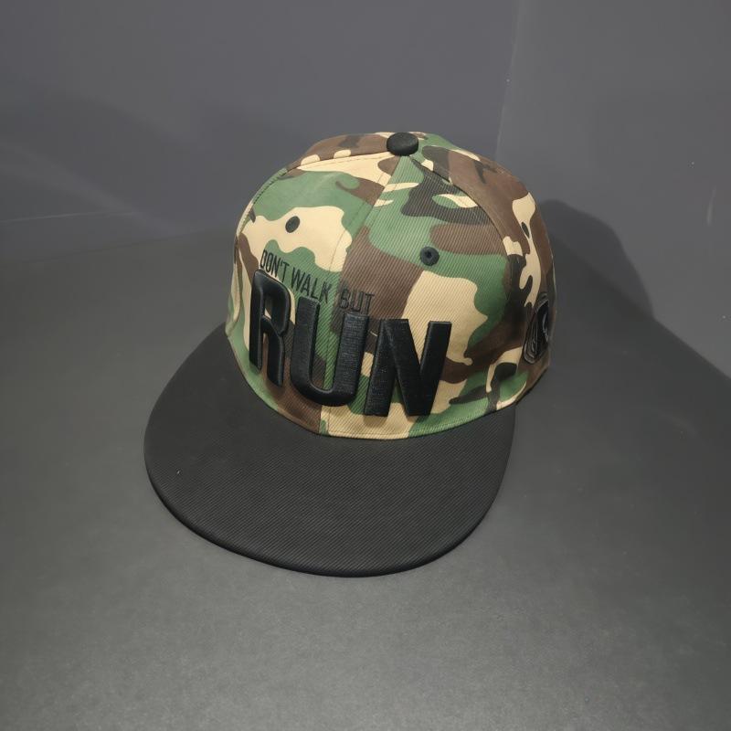 Hvězda trojrozměrná výšivka písmeno RUN baseballová čepice pánská a dámská sluneční clona síťovina osobnost hip hop klobouk