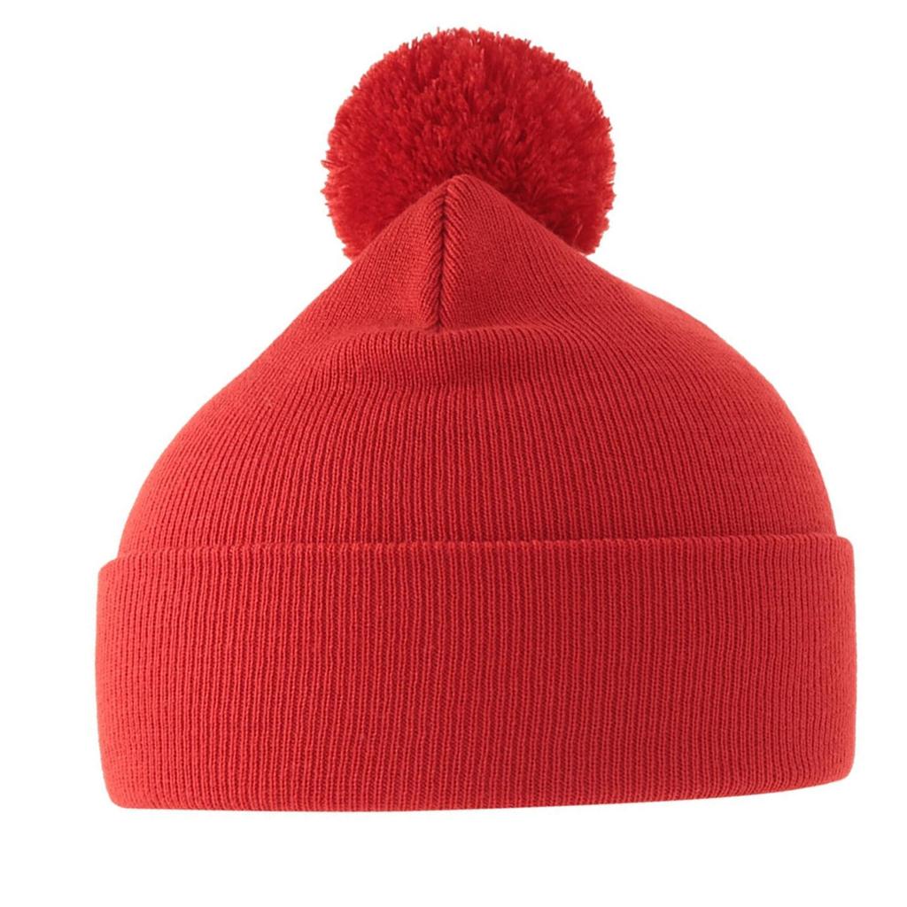 Atlantis Unisex Adult Wind S Pom Pom Recycled Double Skin Cuffed Beanie