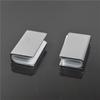 Without Drilling Magnetic Glass Clamps 8Pcs Auto Close Latches for Cabinets Dressers Adjustable Iron Strikes Plates