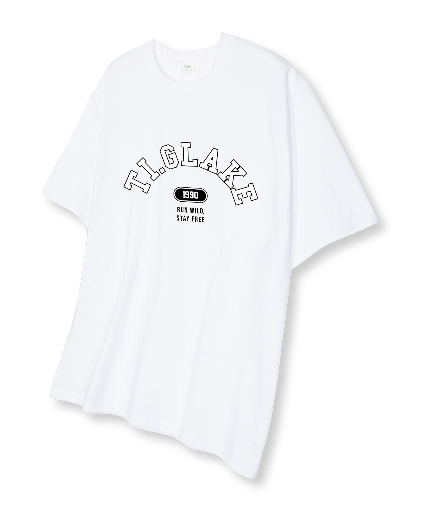 Tee Glake Stayfree Oversized Short Sleeve T-Shirt White L