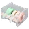 Transparent Multi Masking Tape Cutter Dispenser Visible Roll Tape Holder for   School