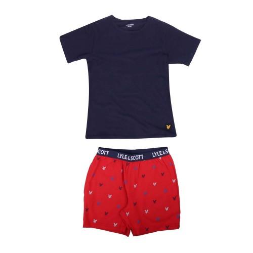 Lyle & Scott Boys All-Over Print Loungewear Set