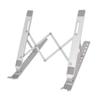Foldable Aluminum Laptop & Tablet Stand with Adjustable Height & Cooling Feature
