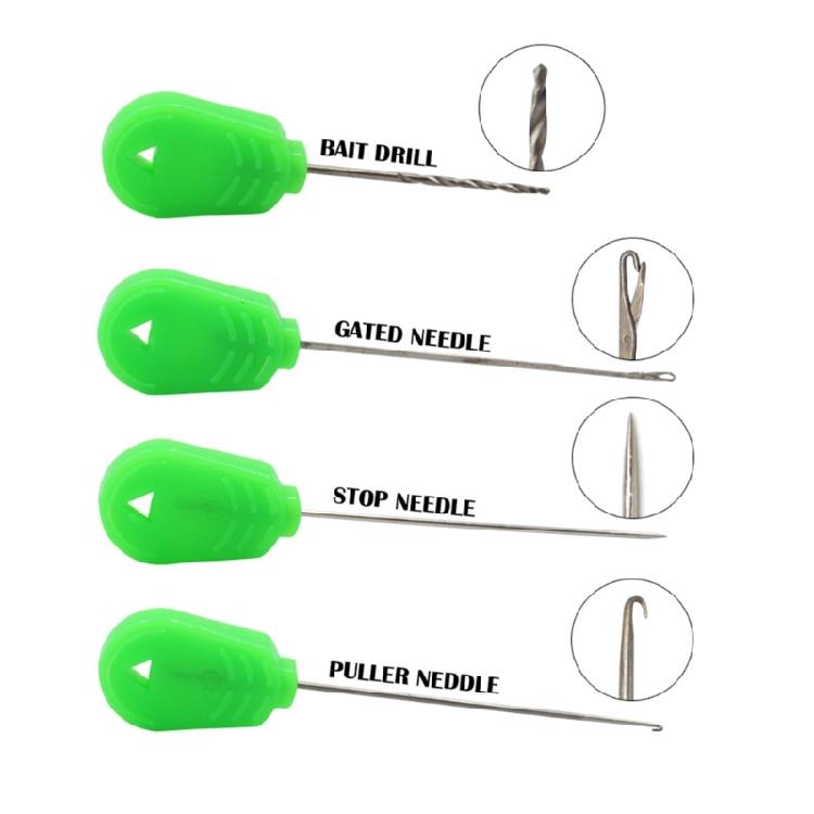 Baits Needle Stainless Steel Fish Stringer 4 In 1 Carp Fishing Baits Needle Tool