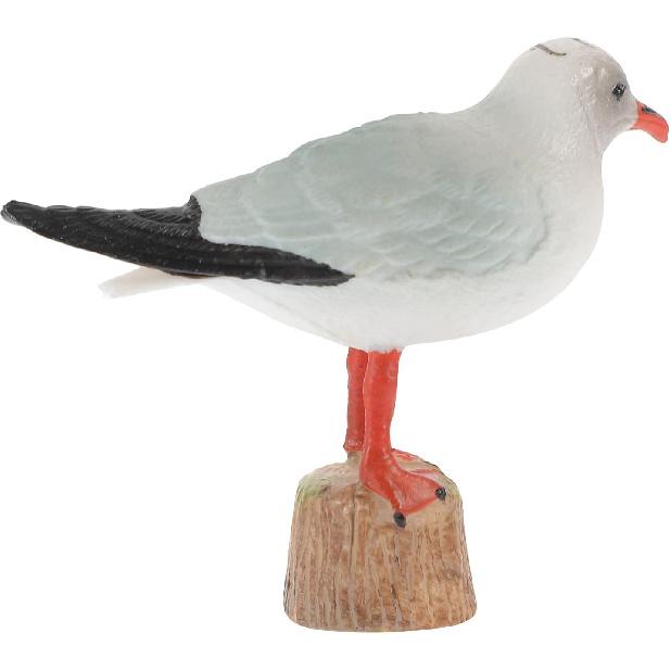 STOBOK Small Seagull Statue Nautical Bird Figurine White Seagull Statue Miniature Seagull Figure Ornaments Desk Seagull Figure Decorations