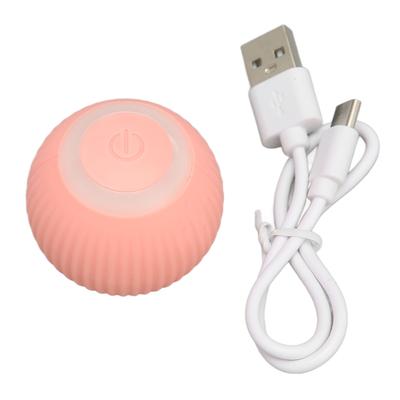 Balle interactive pour chat, rechargeable par USB, sûre, 2 modes, résistante aux morsures, évite les obstacles, intelligente