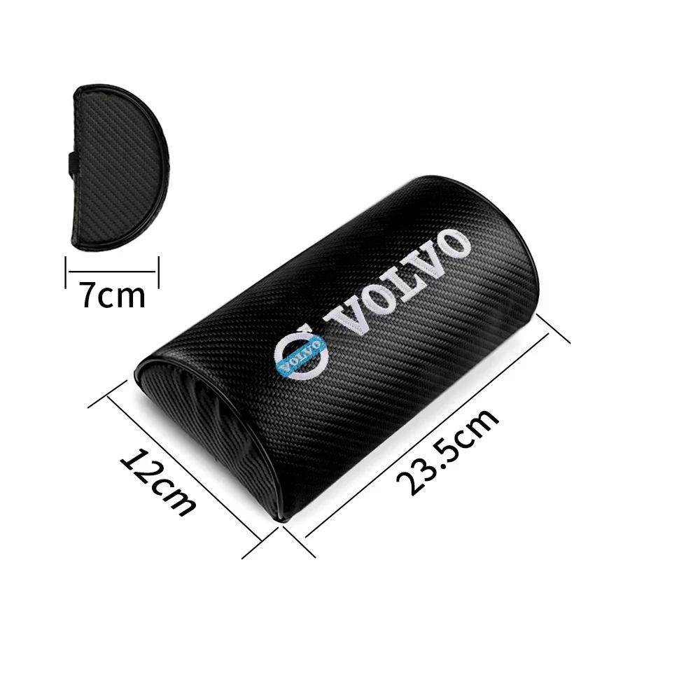 

Steering Covers 1/2Pcs Car Seat Neck Head Support Pillow Headrest Cushion Accessories For Volvo XC90 XC60 C30 T6 S60 C70 XC40 XC