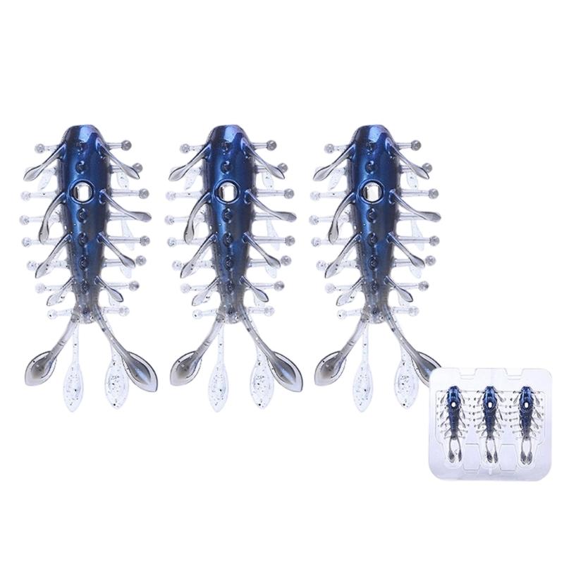 3lots Hollows Floating Sea Cucumber Fishing Lures Realistic Swimming Action Targets For Various Condition
