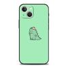 Cute Dinosaur Bear Couple Luxury Phone Case For iPhone 11 12 13 14 15 16 Pro Max Mini X XR XS 7 8 Plus SE Cover Black Funda