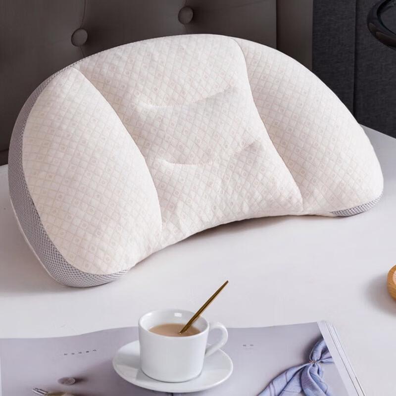 OLOMM TPE Moon Shaped Pillow