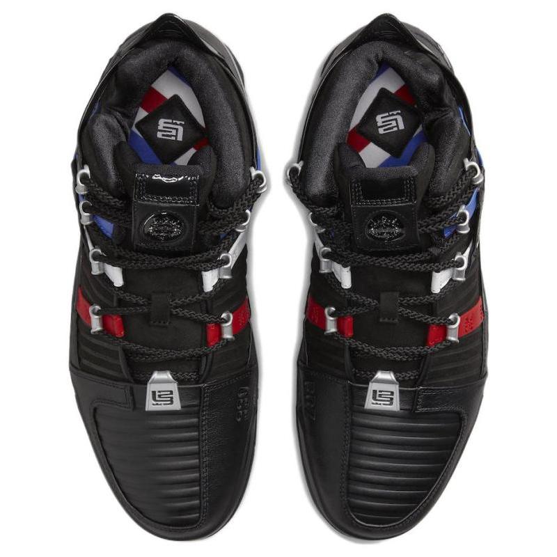 Nike LeBron 3 The Shop Negru Roșu Universitar 2022 Adidași DO9354-001