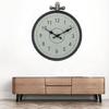 Weatherproof 14Inch Wall Clock with Quiet Movement Clock for Poolsides and Garden Decors Camping Accessorries Clock