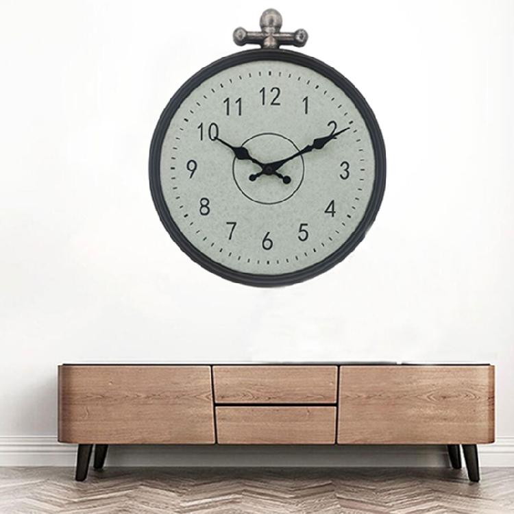 Weatherproof 14Inch Wall Clock with Quiet Movement Clock for Poolsides and Garden Decors Camping Accessorries Clock