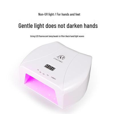 High-Power Quick-Drying UV Nail Lamp with Four-Speed Timer