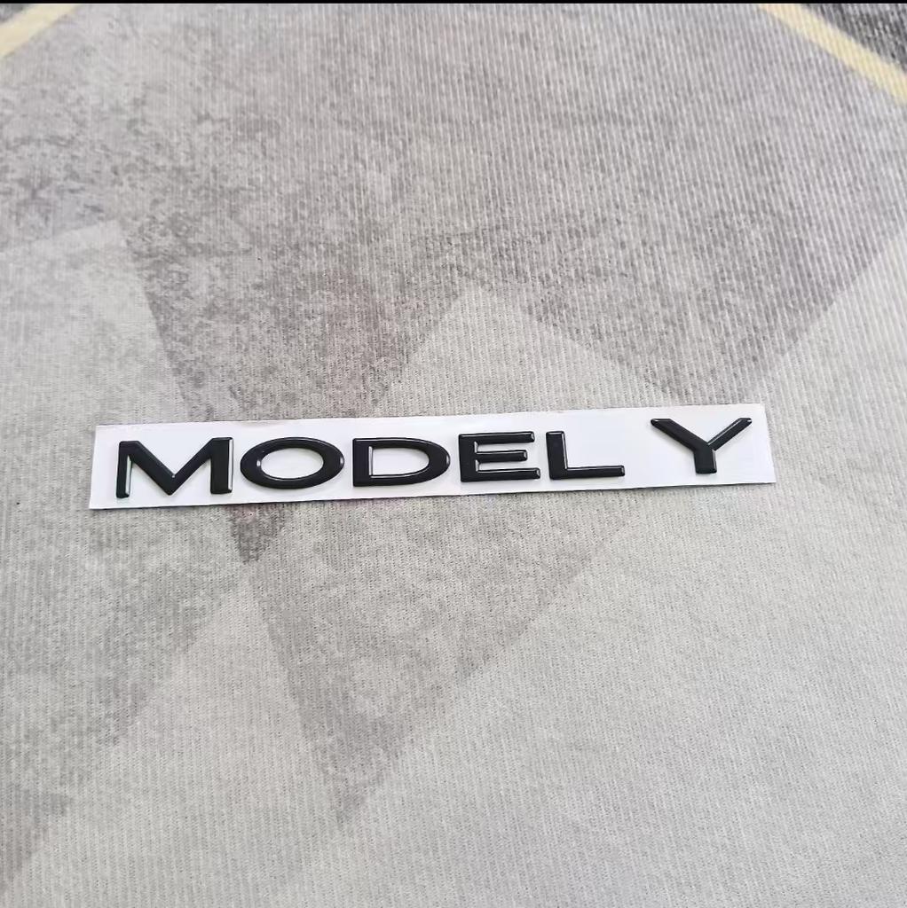 Car Trunk Replacement Logo Sticker Accessory For Tesla SpaceX Model 3 Highland 2023 S X Y Y-Eur Roadster P75D P85D P90D P100D