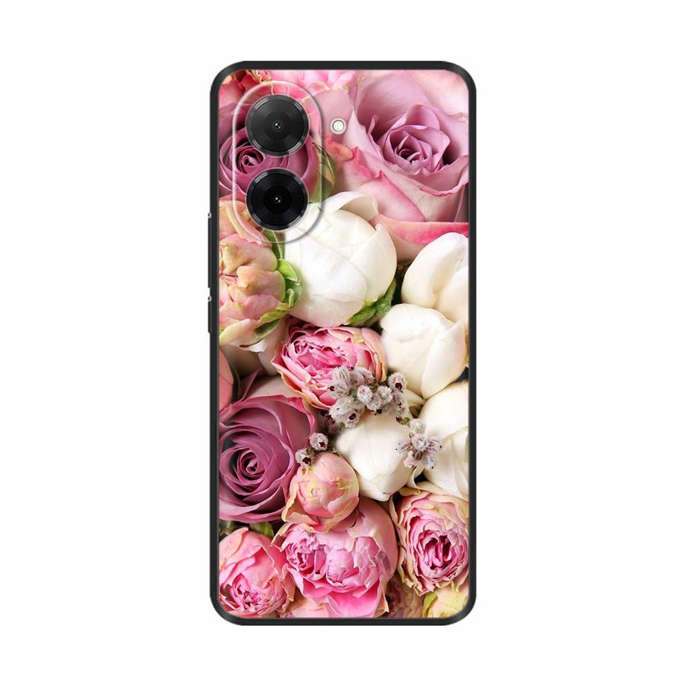 For Poco C71 Case Xiaomi Poco C71 Cover Fundas Coque Soft Black Silicone Camera Protector Phone Bumper Shell Poco C71 Casing