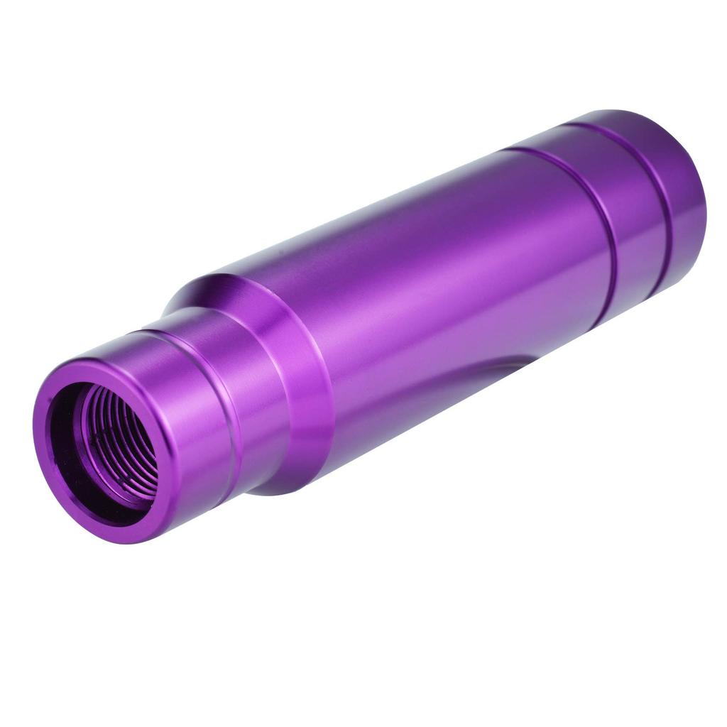 Abfer Aluminum Shift Knob Weighted Car Gear Stick Shift Knob Fits Most Auto Manual Cars, Purple